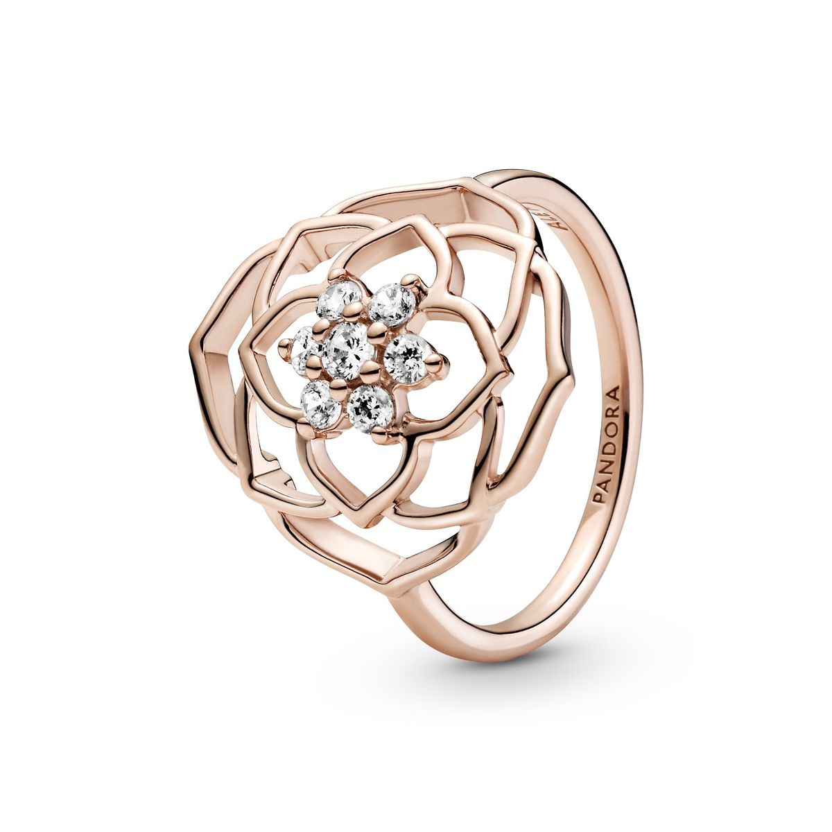 Pandora - Rose Petals Statement ring 189412C01