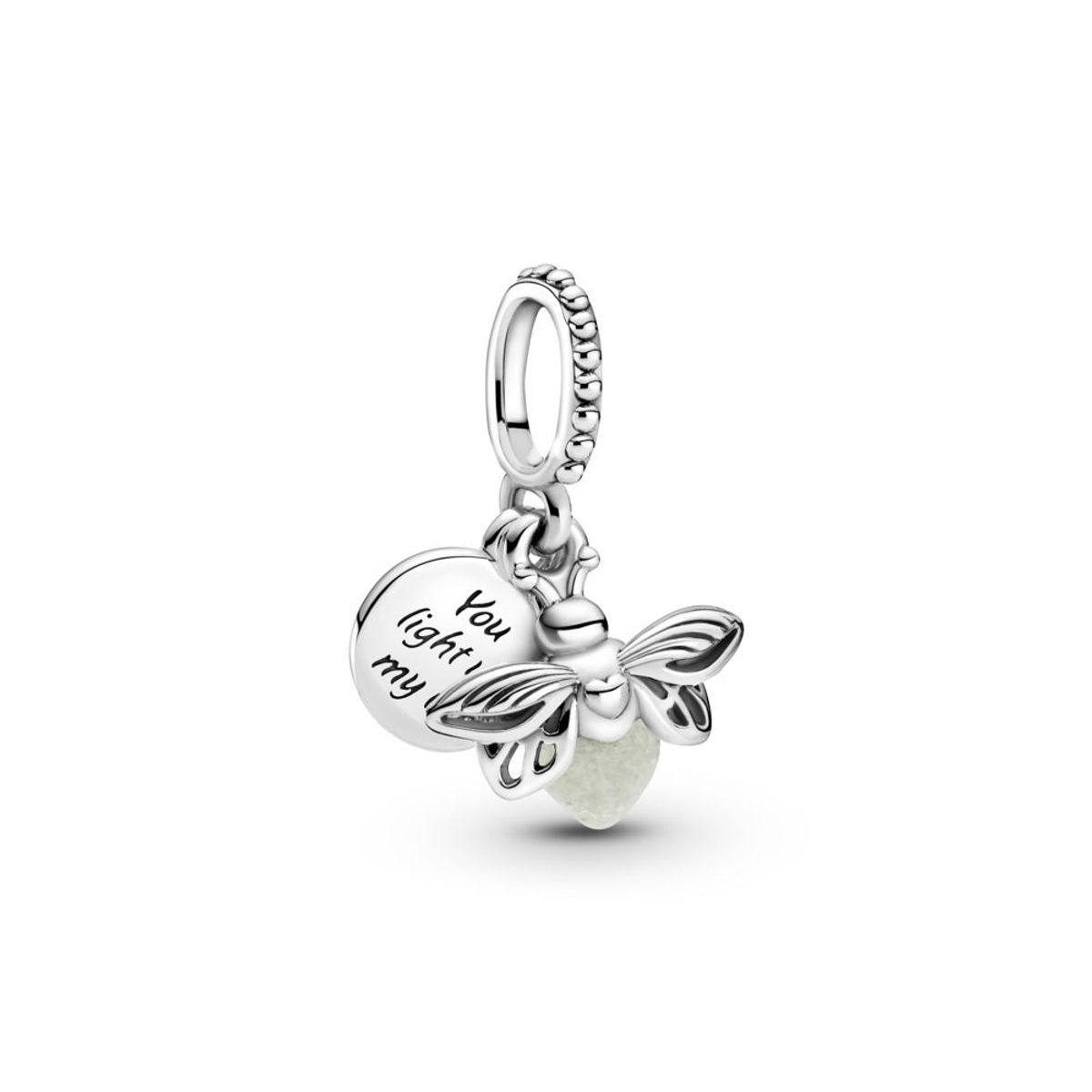 Pandora - Selvlysende ildflue charm - 799352c01