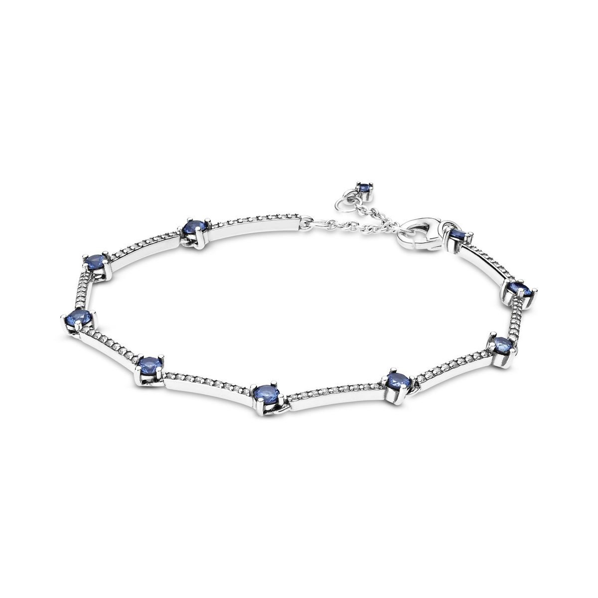 Pandora - Sparkling Pavé Bars armbånd 599217C01