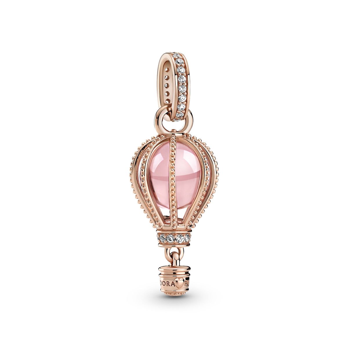 Pandora - Sparkling Pink Hot Air Balloon charm 789434C01