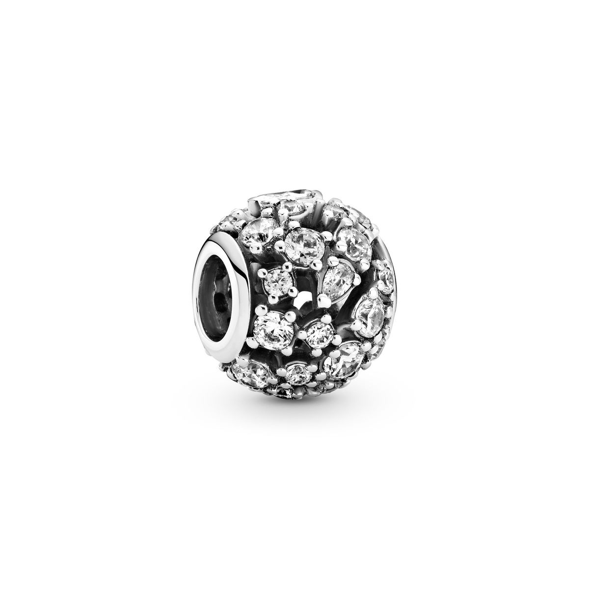 Pandora - Sparkling Round Openwork charm