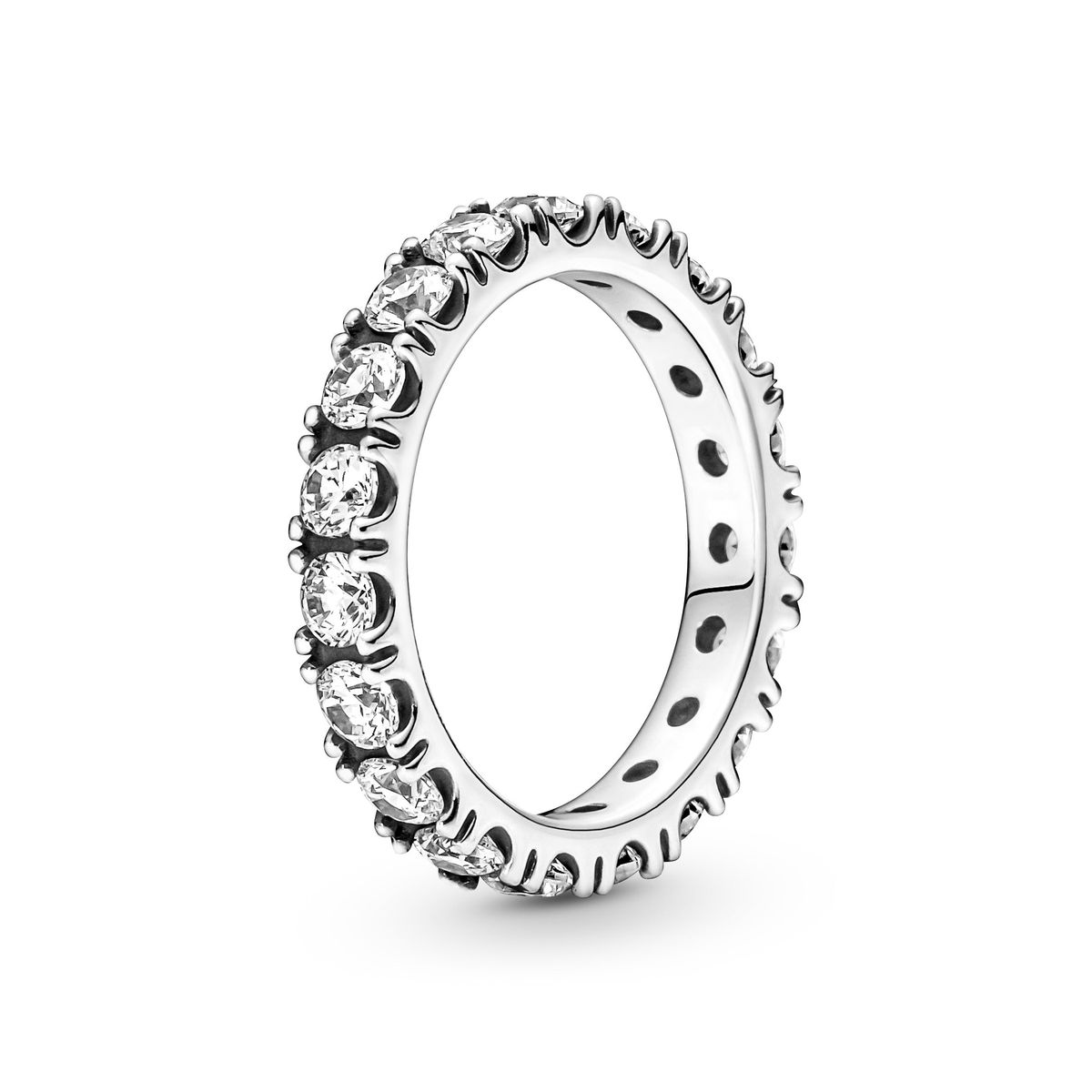 Pandora - Sparkling Row Eternity ring sølv