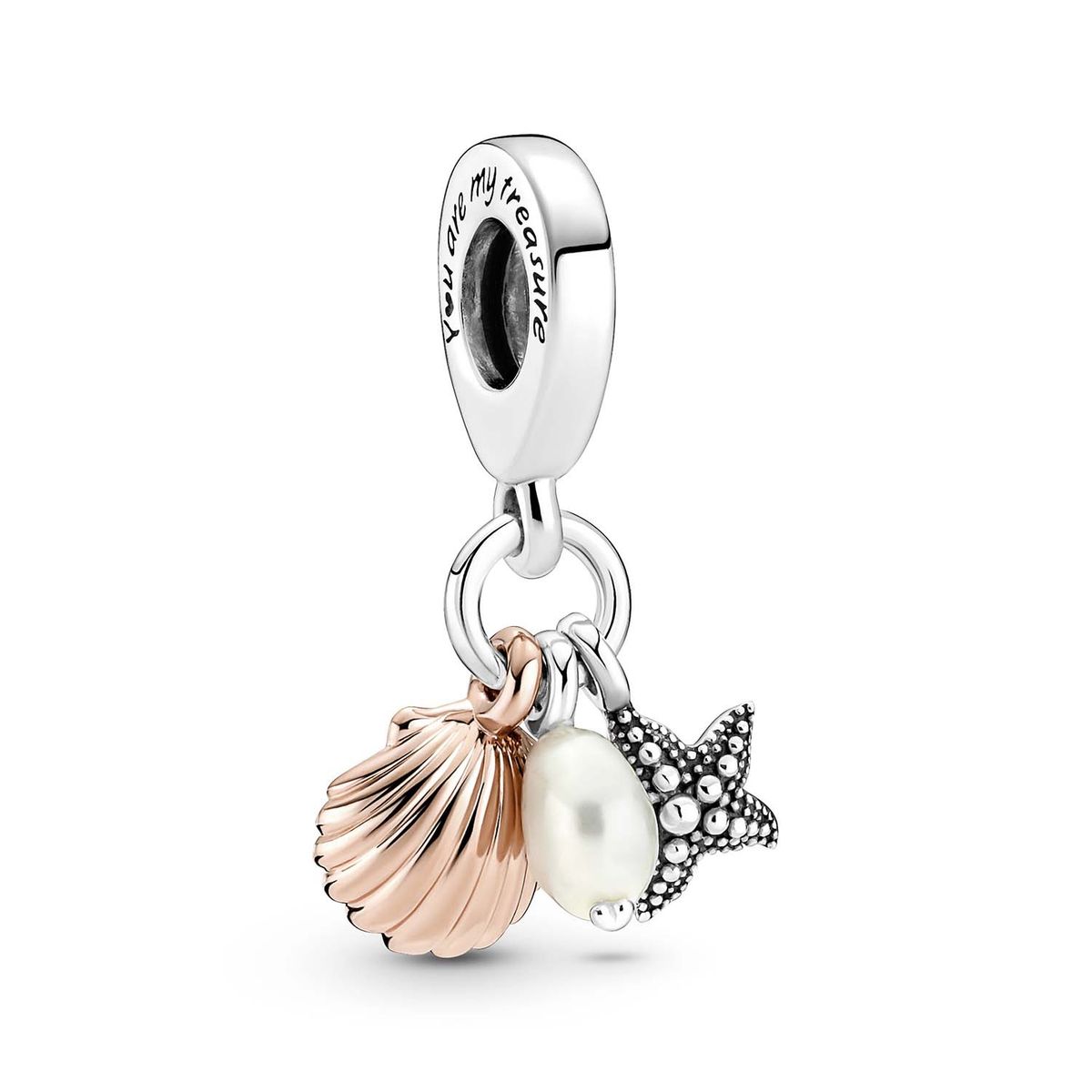 Pandora - Søstjerne & Muslingeskal charm 781690C01