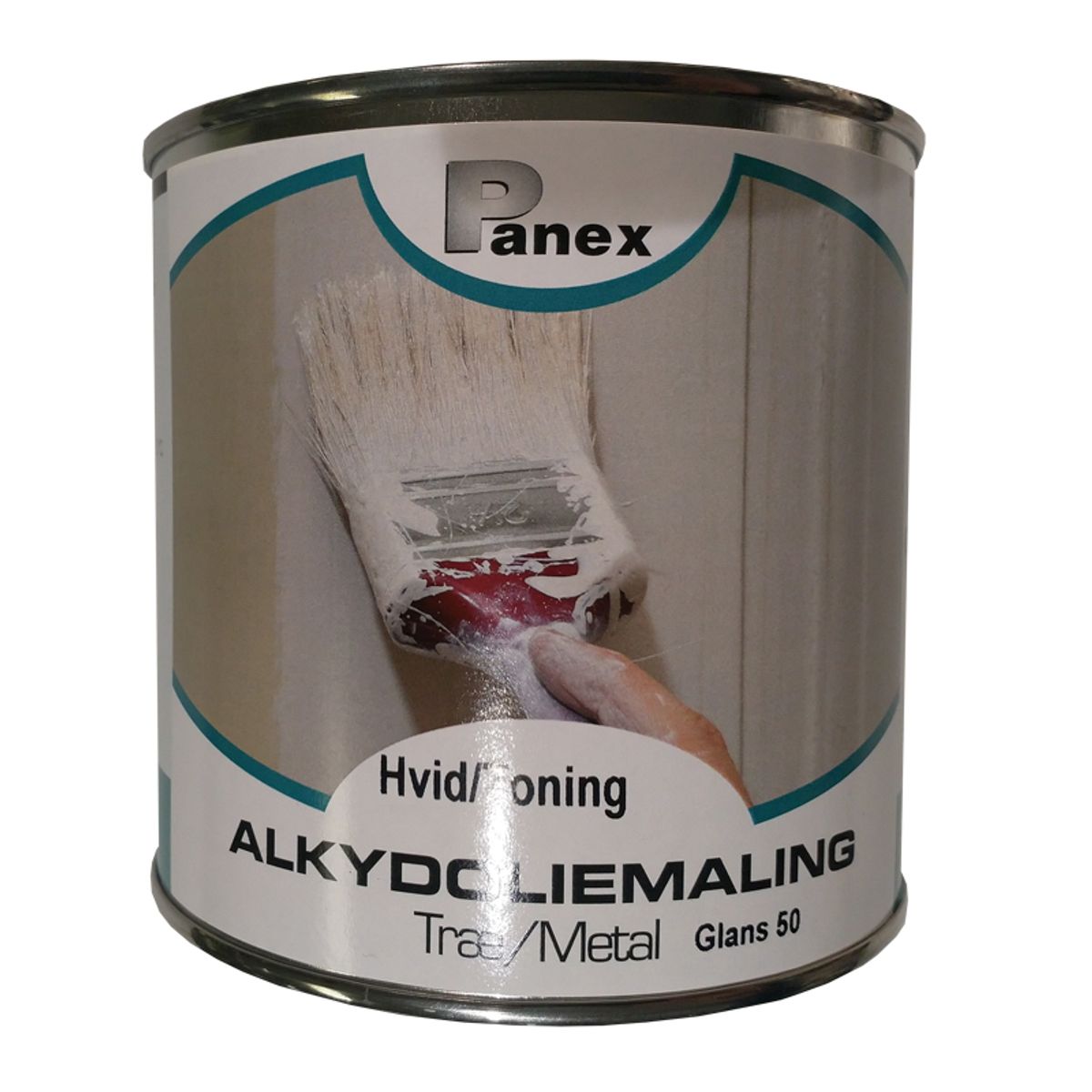 Panex Alkyd Glans 50 0.75 Liter - 0,75 liter - Hvid