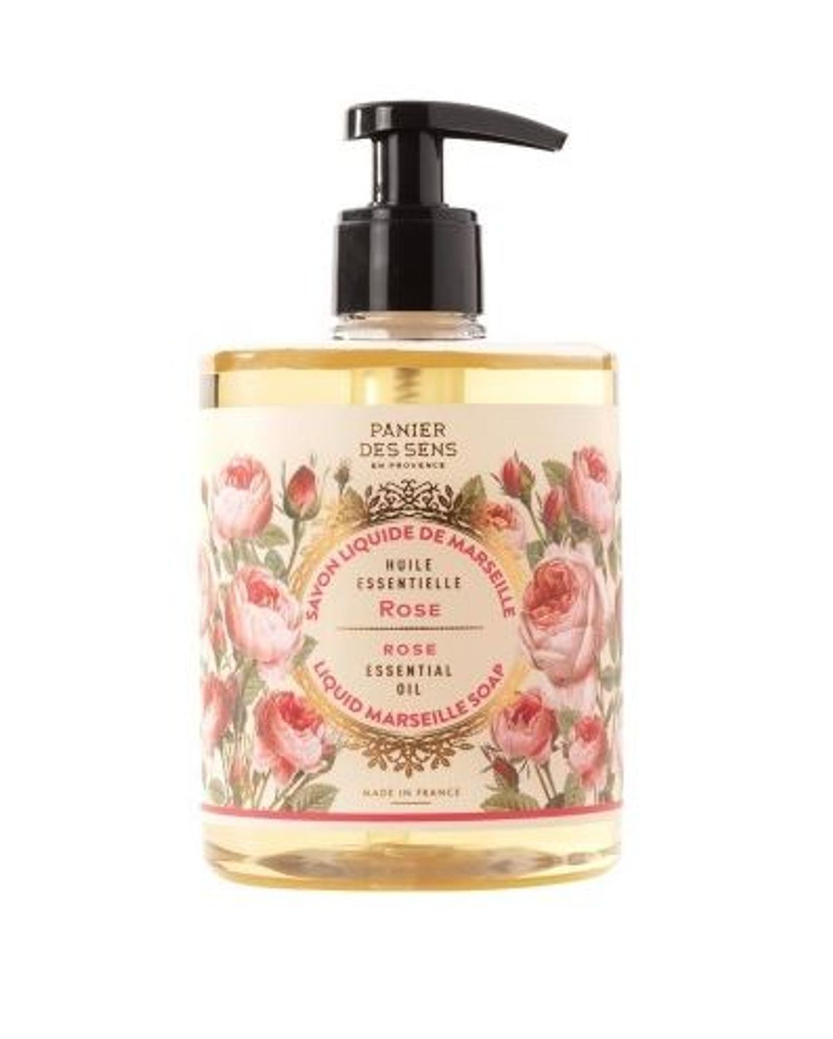 Panier Des Sens Marseille savon liquid soap rose 500 ml