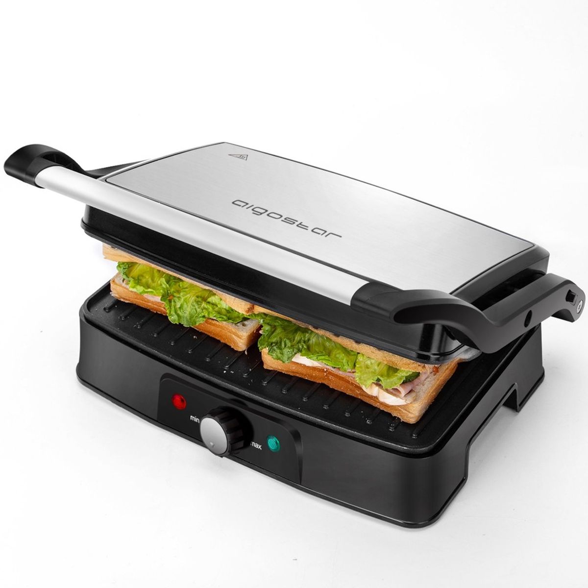 PaniniMaker 1500W - Rustfrit Stål, Panini grill - Hitte