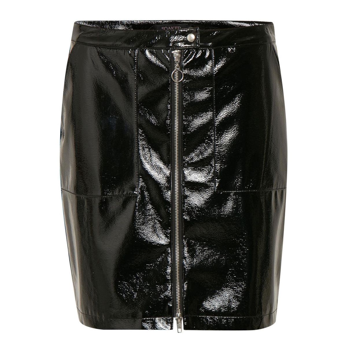 Pansy Lacquer Skirt | Soaked in Luxury - XL