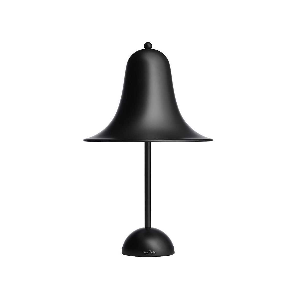 Pantop Bordlampe af Verner Panton (Matt black)