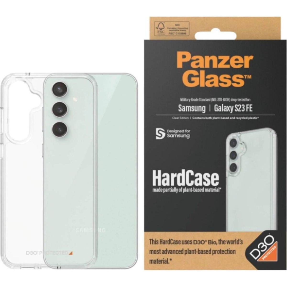 Panzerglass - Cover Med D3o - Samsung Galaxy S23 Fe