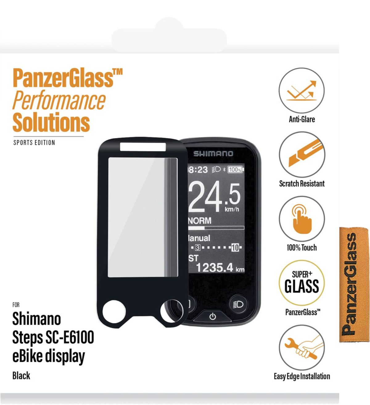 Panzerglass Shimano Steps E6100 Anti-Glare beskyttelselsglas