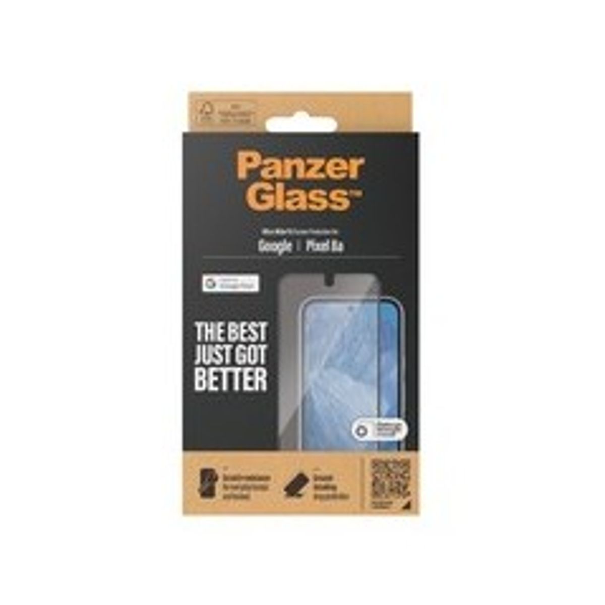 PanzerGlass Skærmbeskyttelse Pixel 8A Ultra-Wide Fit