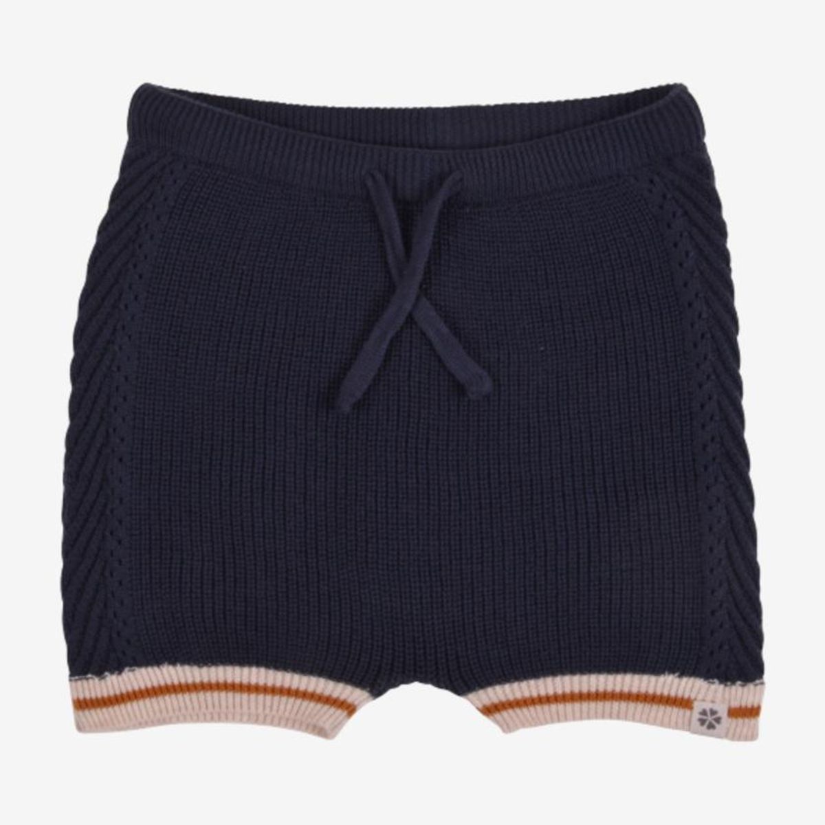 PAPFAR Strikket shorts - Blue Nights - 50/56