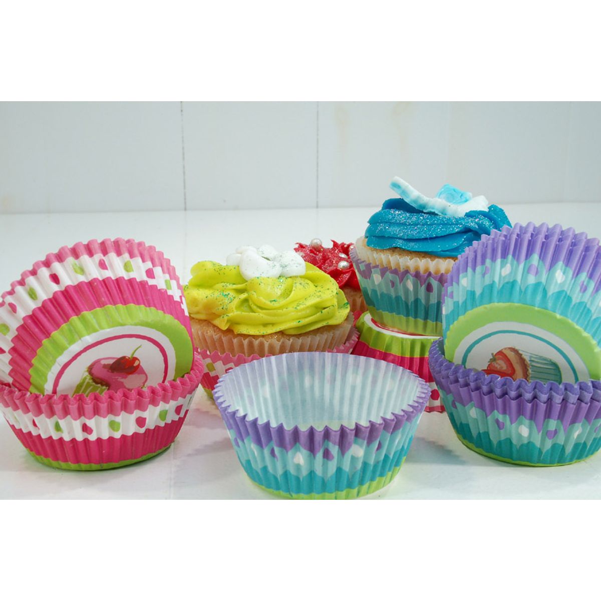 Papirforme Cupcake 80stk.