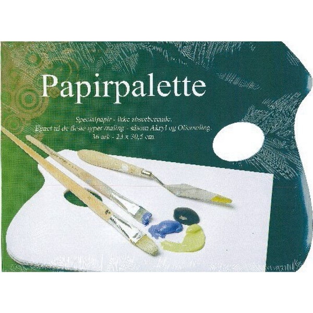 Papirpalette 23x30,5cm 36 Ark - Artino