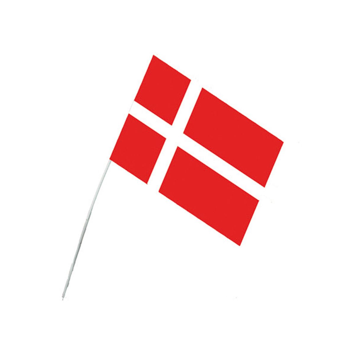 Papirsflag på pind