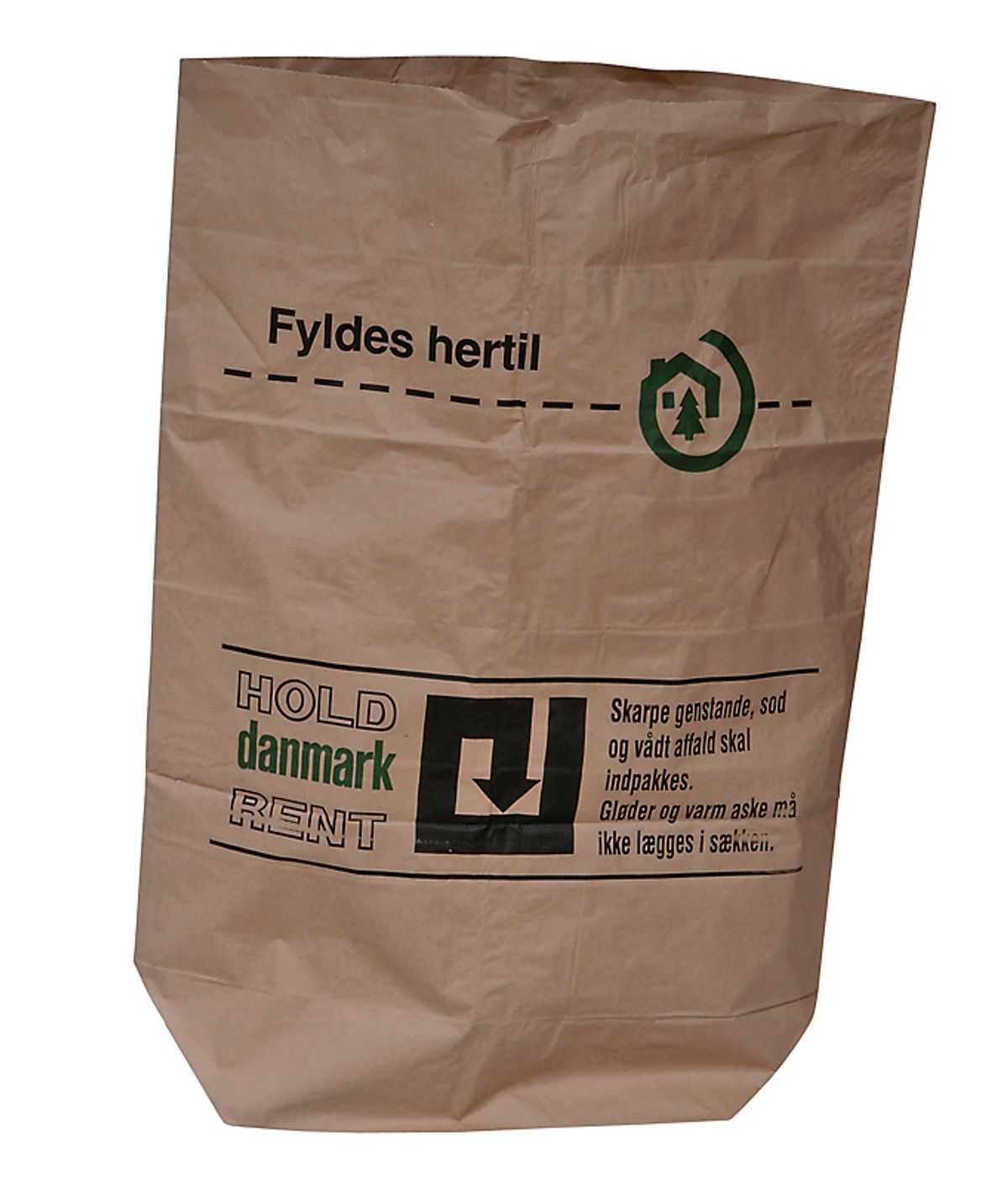 Papirsæk 70 x 110 cm, 110 Ltr.