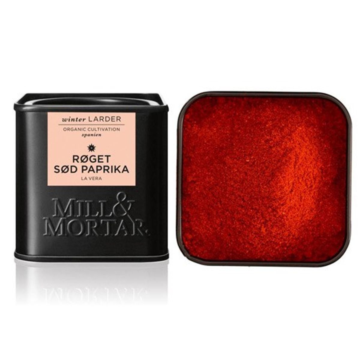 Paprika røget sød Økologisk - 50 gr - Mill & Mortar