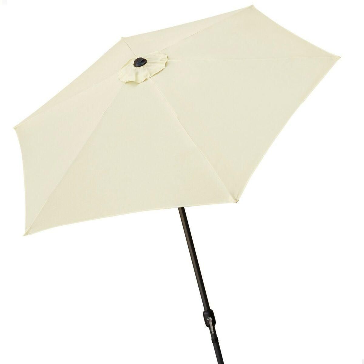 Parasol Aktive 250 x 235 x 250 cm Aluminium Flødefarvet