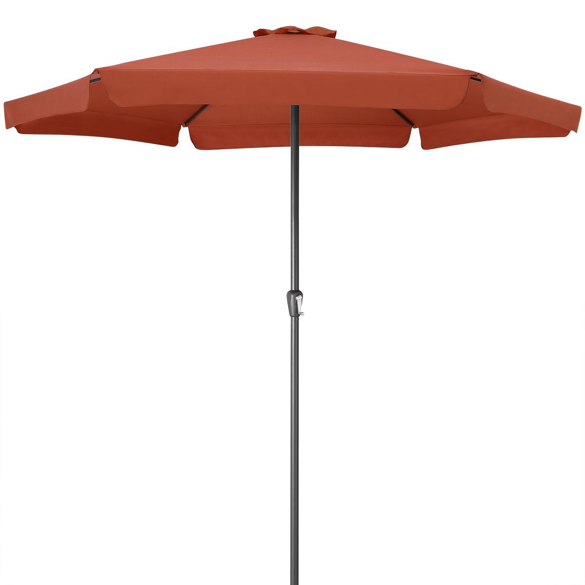 Parasol Maui terracotta Ø330cm UV-beskyttelse 50+