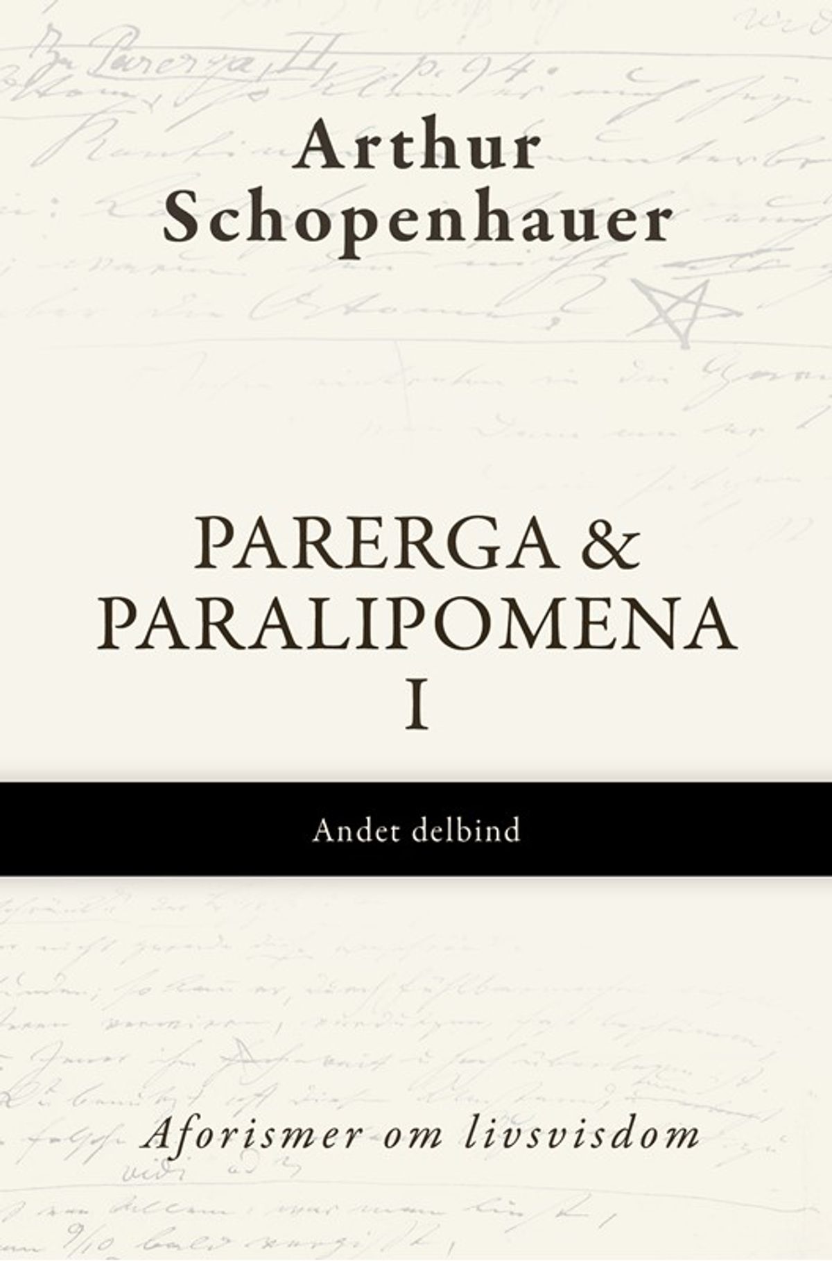 Parerga & Paralipomena I, Andet delbind