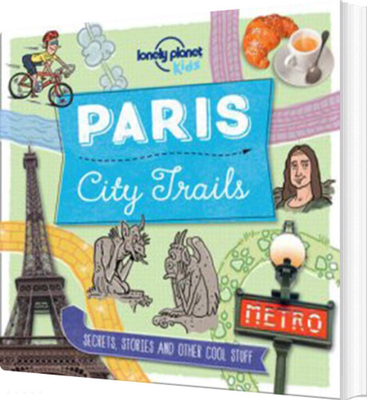 Paris City Trails - Diverse - English Book