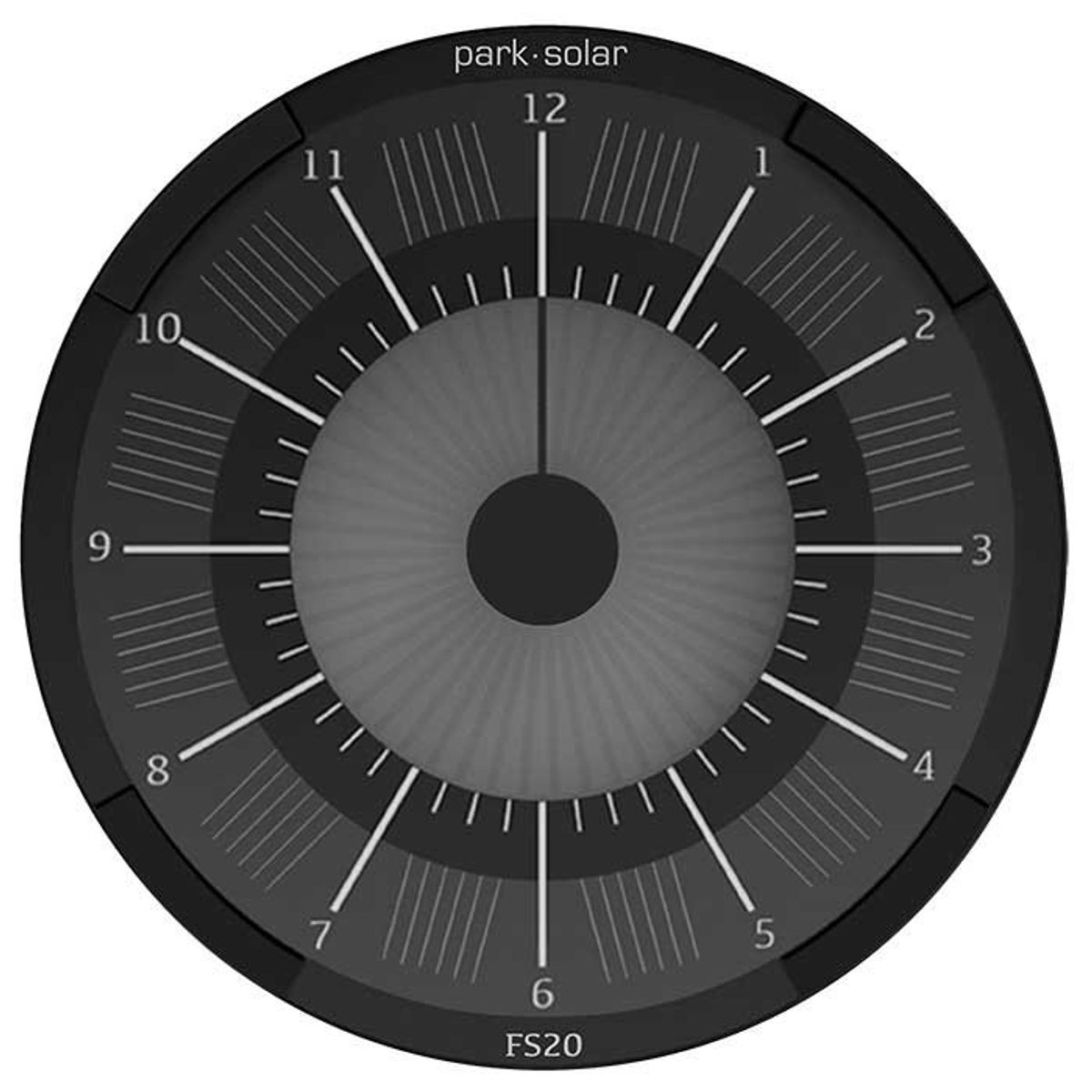 Park Solar Parkeringsur, Sort