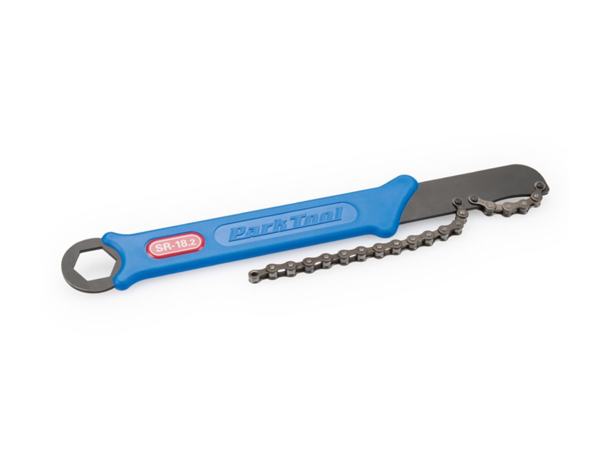 Park Tool SR-18.2 - Frikransholder med kæde - Til 7-12 gears kassetter