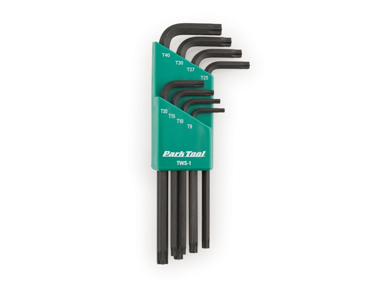 Park Tool TWS-1 - Torx nøglesæt - 8 stk. T9 til T40