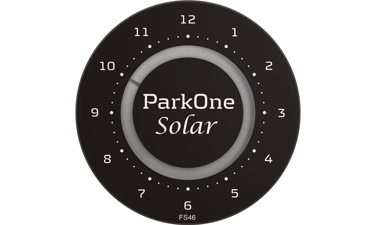 ParkOne Solar elektronisk P-skive