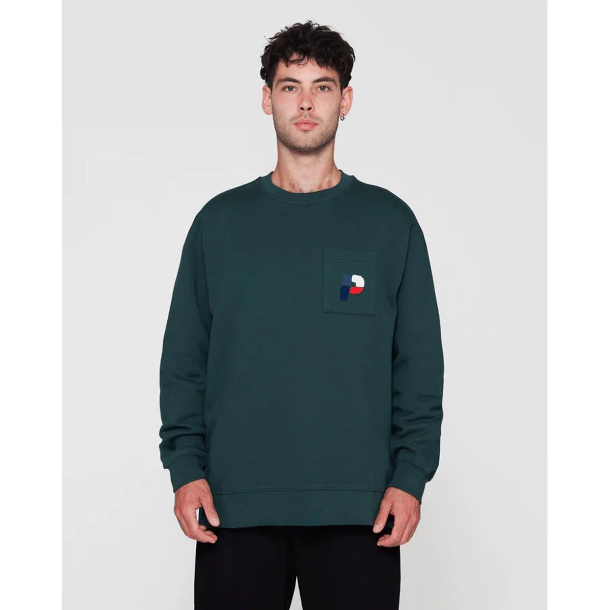 Parlez Laborie Crewneck Sweatshirt Grøn