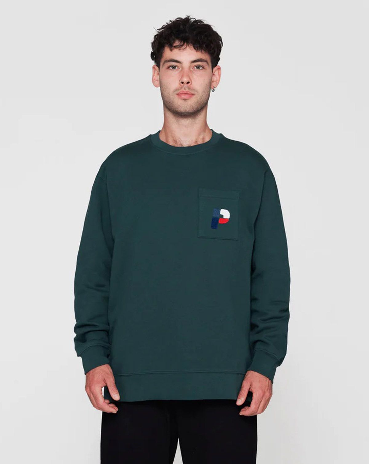 Parlez Laborie Crewneck Sweatshirt Grøn