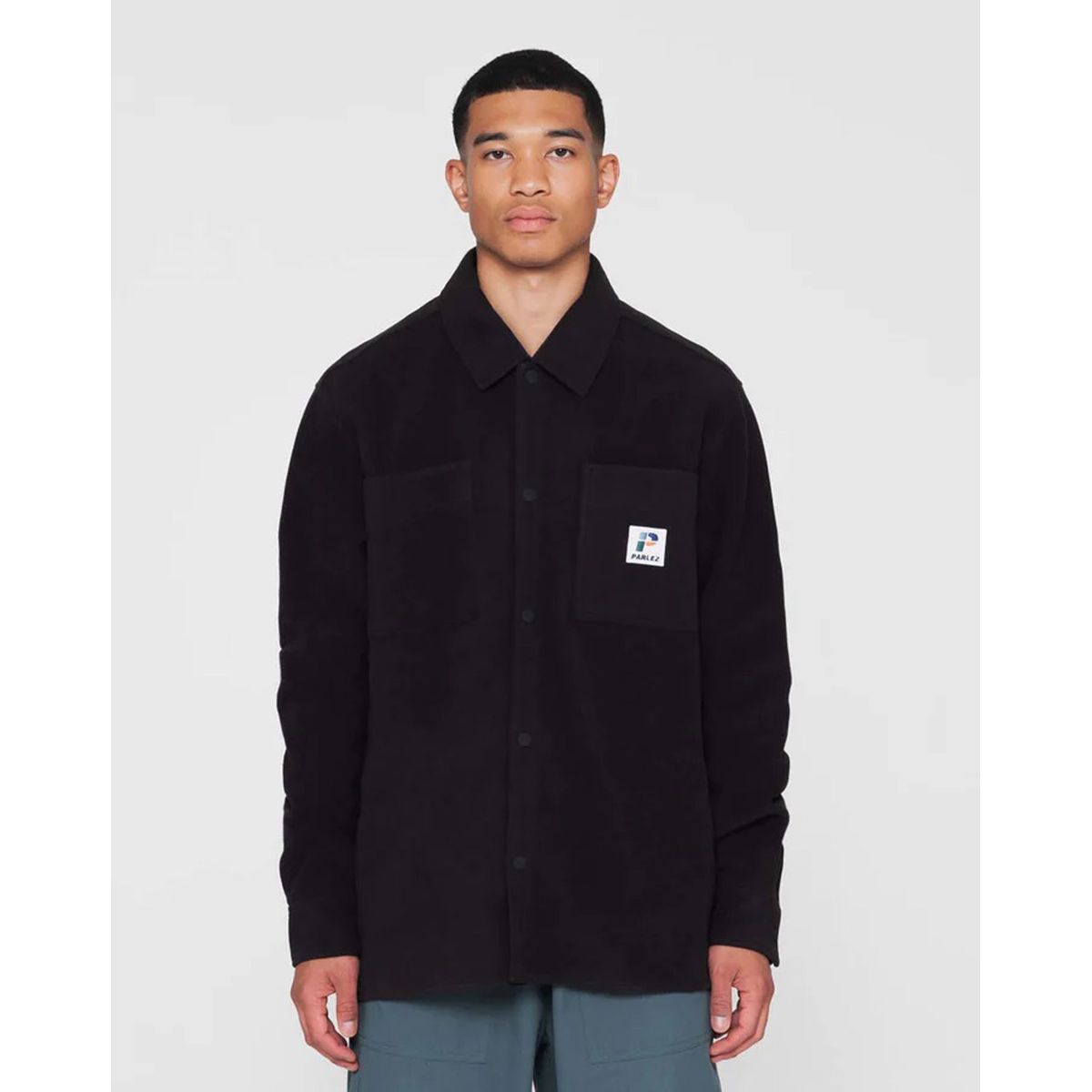 Parlez Skipper Fleece Skjorte Sort