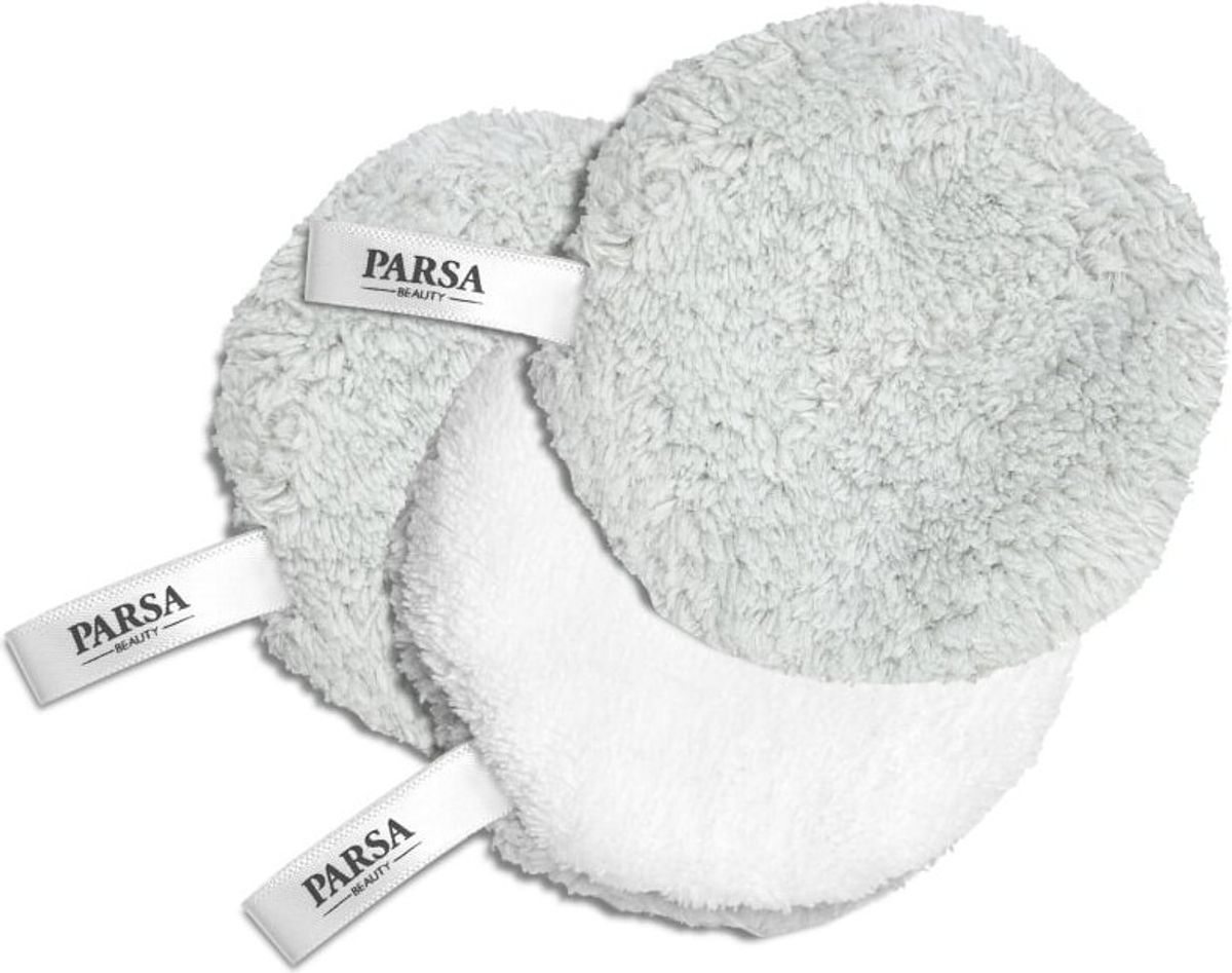 Parsa Beauty - Microfiber Pads - Rensepuder - 3 Stk