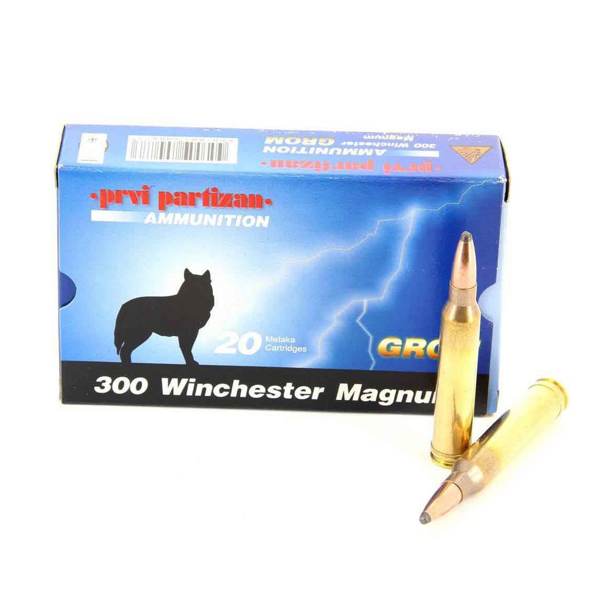 Partizan 300 Win Mag 11,0 gram Grom blyfri