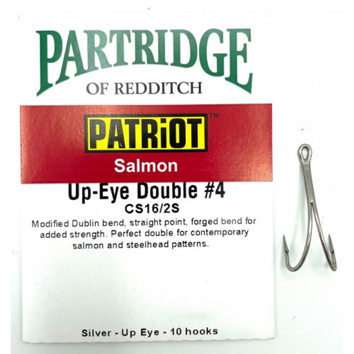 Partridge Patriot Up-Eye Double Sølv