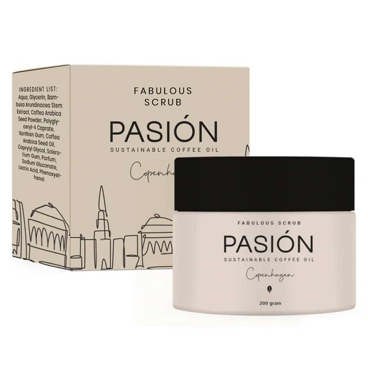 Pasión Copenhagen Body Scrub 200g