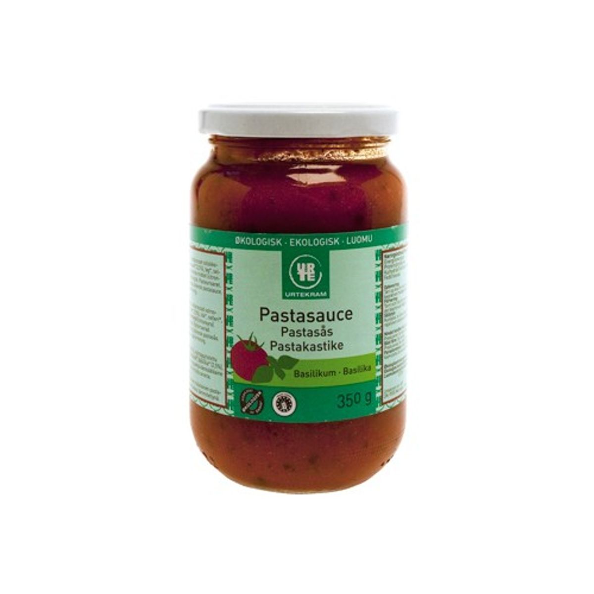 Pasta sauce basilikum Økologisk- 350 gr - Urtekram