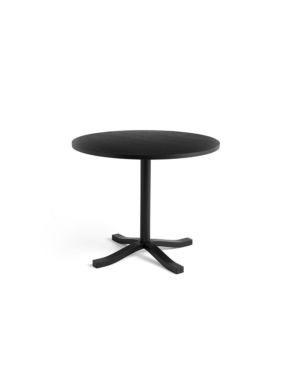 Pastis Table, Ø90 cm fra Hay (Black vandbaseret lakeret ask )