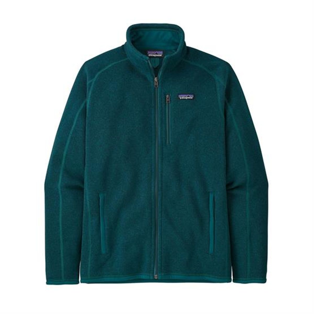 Patagonia Mens Better Sweater Jacket, Dark Borealis Green