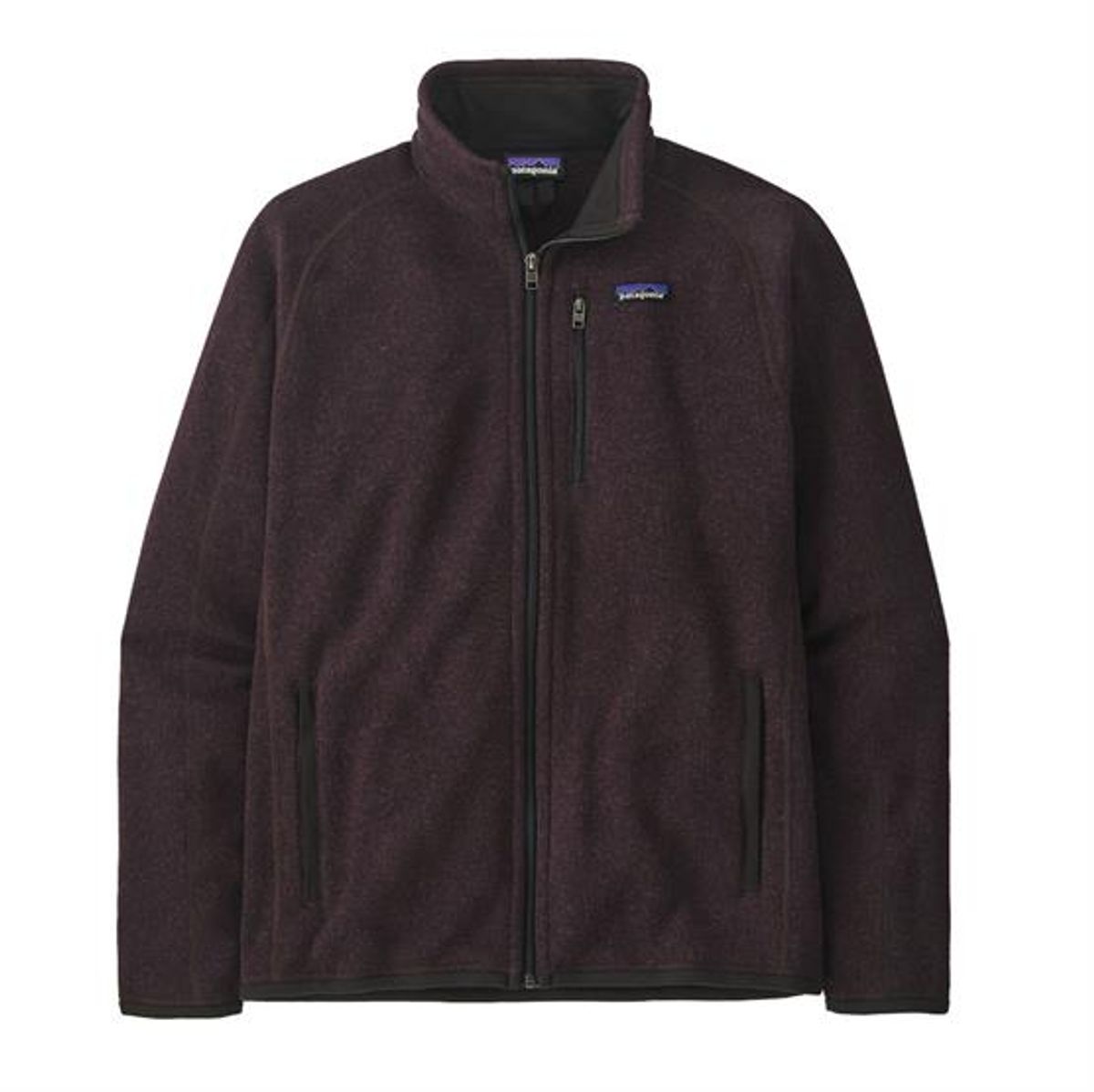 Patagonia Mens Better Sweater Jacket, Obsidian Plum