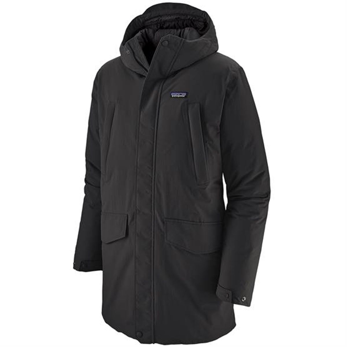 Patagonia Mens City Storm Parka, Black