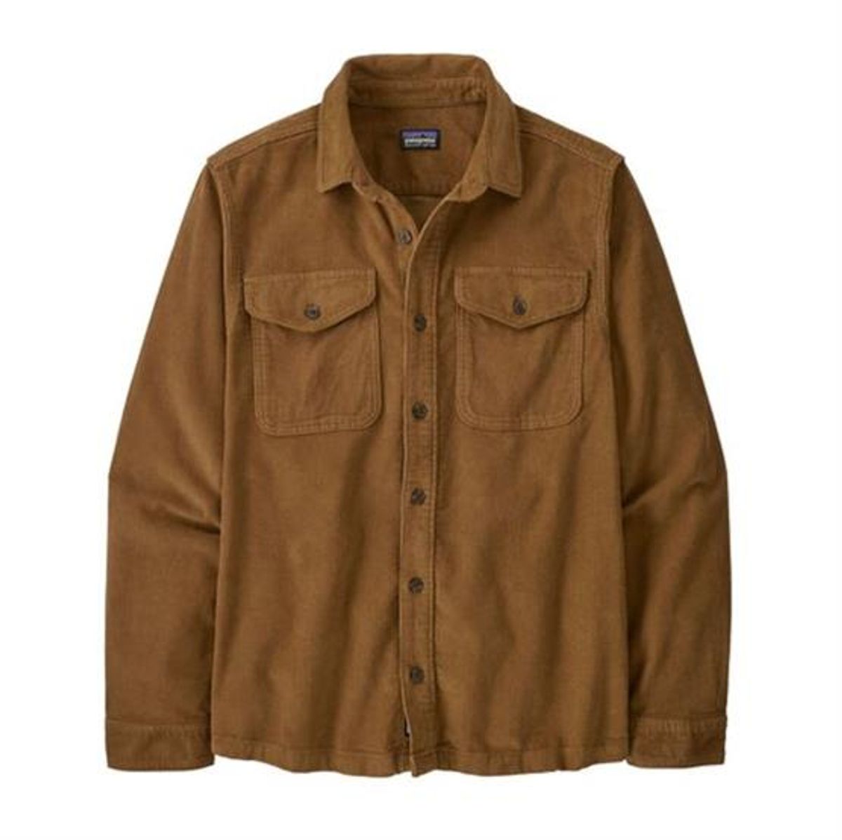 Patagonia Mens Corduroy Shirt, Coriander Brown