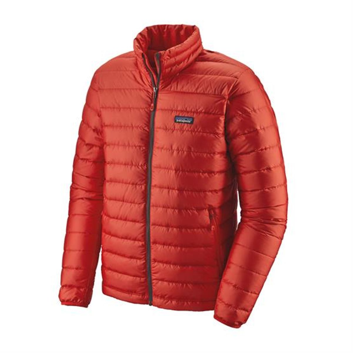 Patagonia Mens Down Sweater, Hot Ember