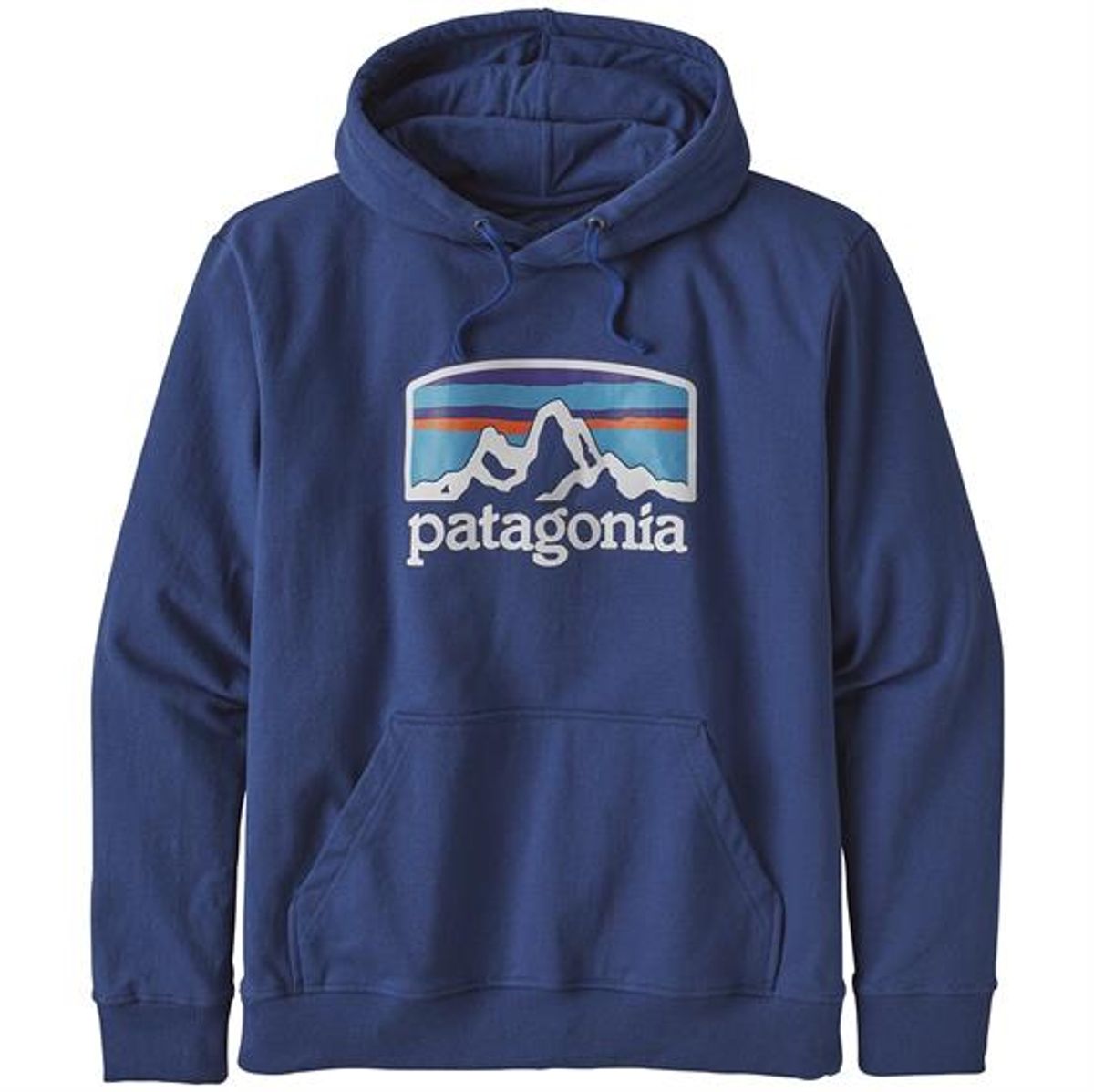 Patagonia Mens Fitz Roy Horizons Uprisal Hoody, Blue