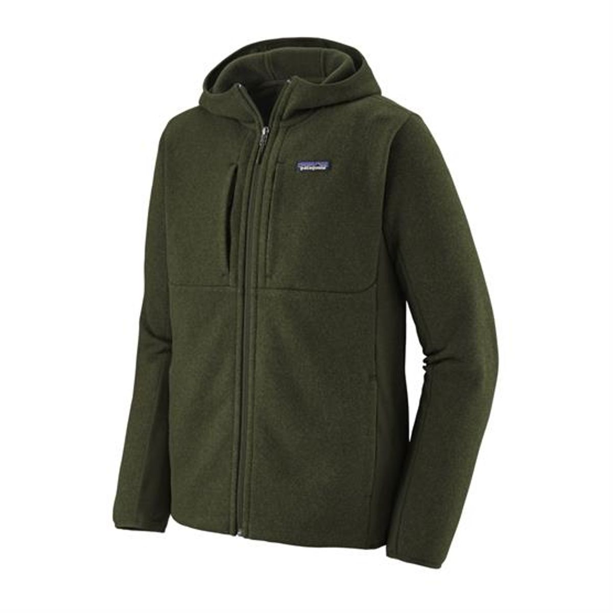 Patagonia Mens LW Better Sweater Hoody, Kelp Forest