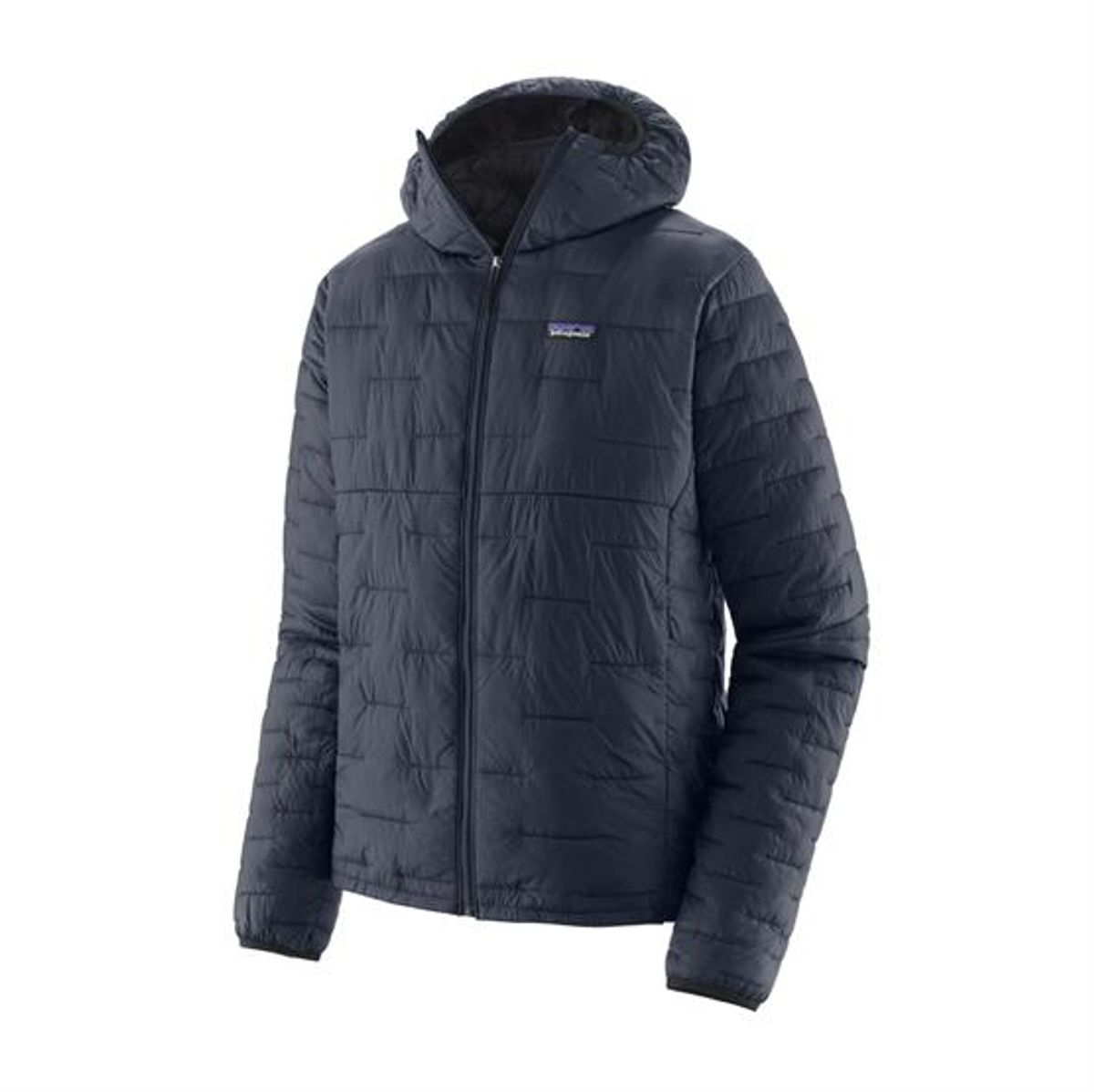 Patagonia Mens Micro Puff Hoody, Smolder Blue