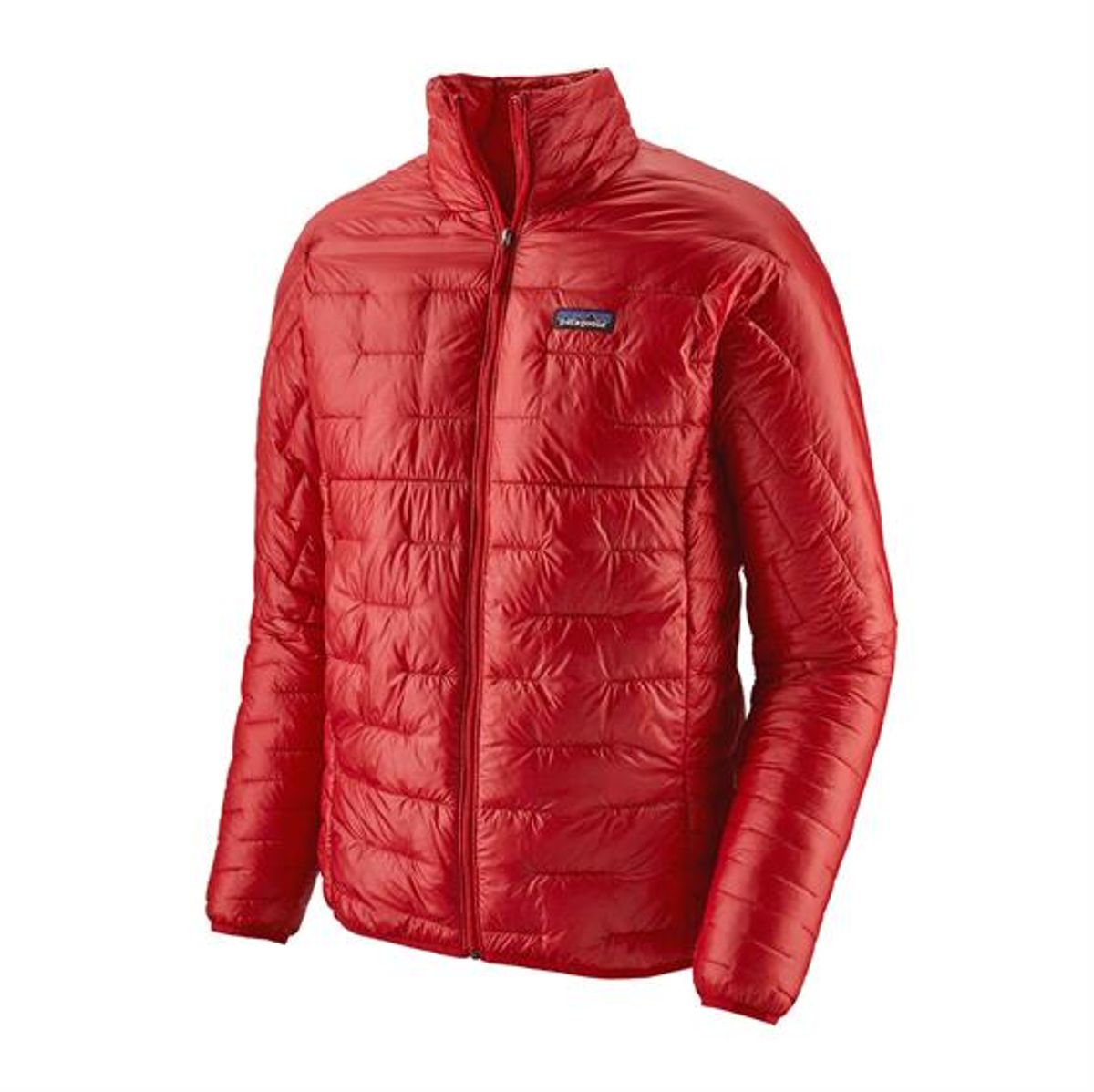 Patagonia Mens Micro Puff Jacket, Fire