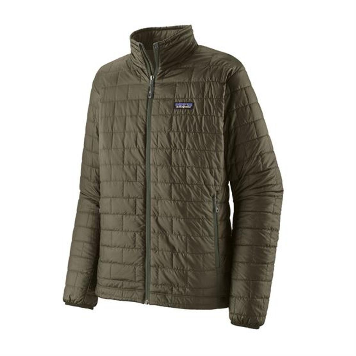 Patagonia Mens Nano Puff Jacket, Basin Green / Tent Green