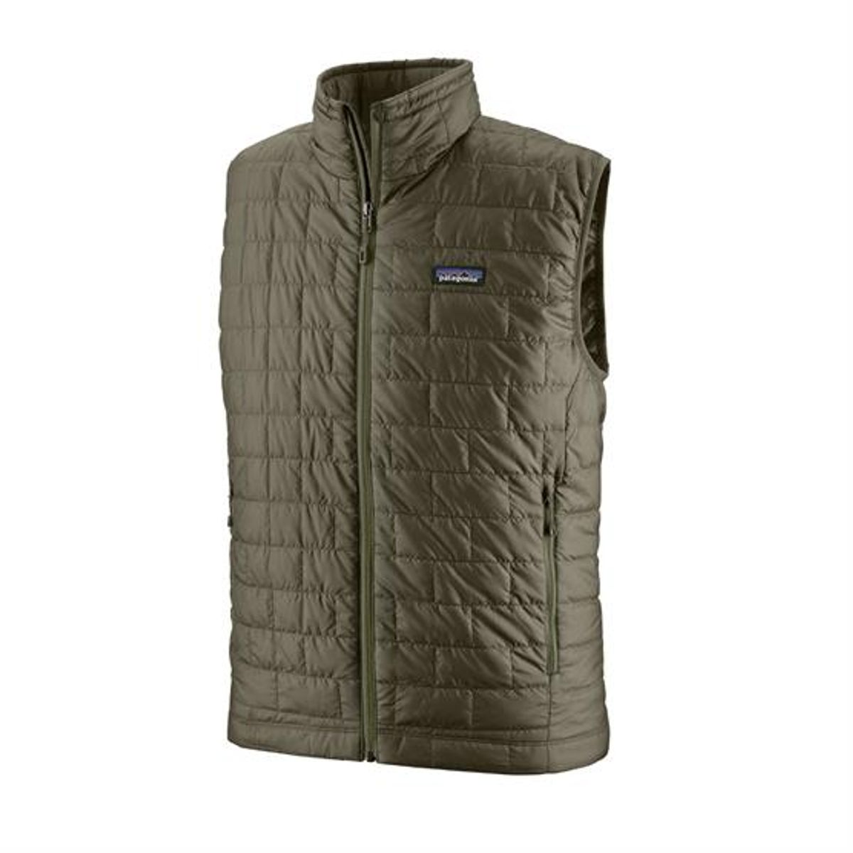 Patagonia Mens Nano Puff Vest, Basin Green