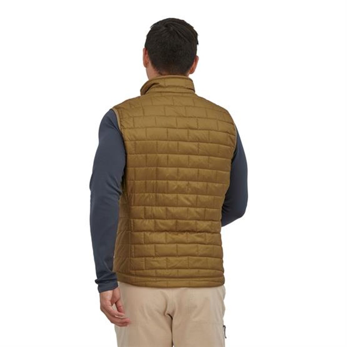 Patagonia Mens Nano Puff Vest, Mulch Brown